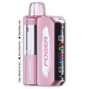osta Juicy Peach Ice vape