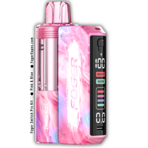 Pink & Blue Foger Switch Pro Ki